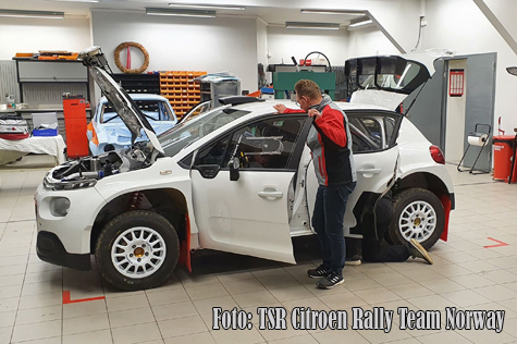 © TSR Citroen Rally Team Norway.