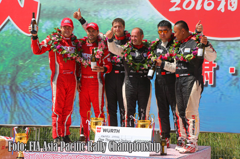 © FIA Asia Pacific Rally Championship.